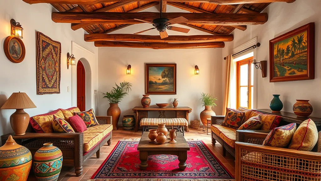 25 Rustic Mexican Living Room Decor Ideas That'll Make You Feel Right at Home!